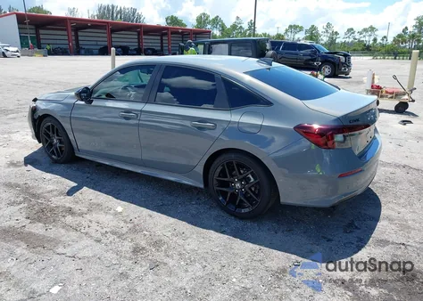 2026 Honda Civic Sport из США, поврежденный, VIN 2HGFE2F54TH506135